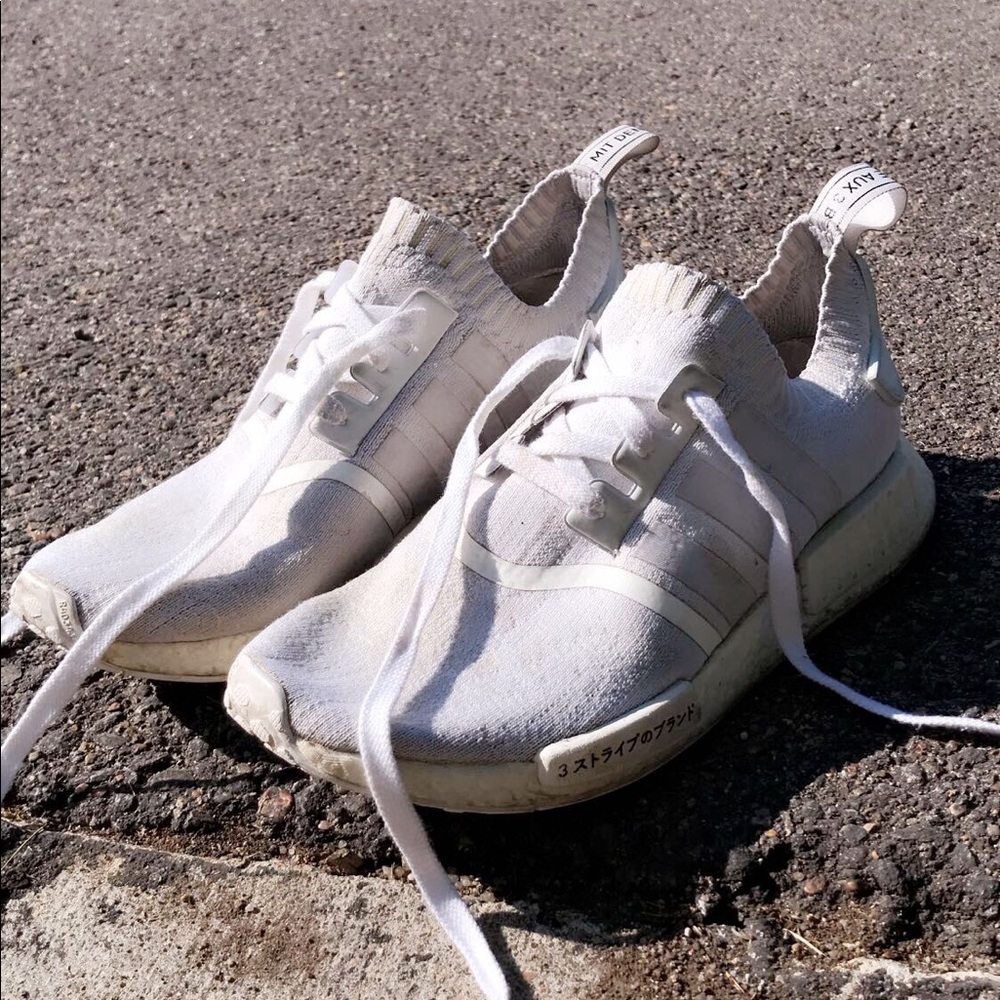 NMD_R1 Primeknit ”Japan Triple White” Shoes